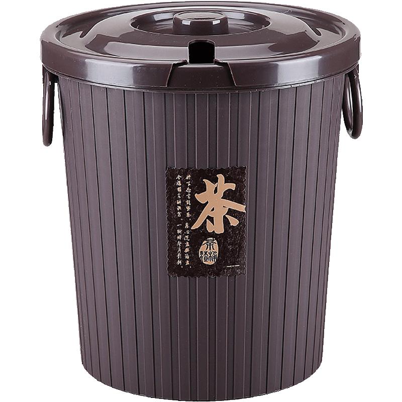 茶台接水桶茶叶废水桶功夫茶具配件家用小号茶桶大垃圾桶茶水桶茶