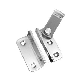 门扣插销明装门栓不锈钢大门老式锁扣柜门搭扣卡扣式木门固定90度