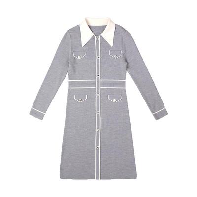 红人A字裙通勤小香风修身显瘦