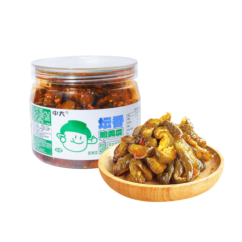中大坛香脆皮黄瓜罐装香辣下饭菜