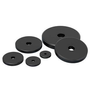 GB892 A3钢铁黑螺栓紧固轴端挡圈挡板中心孔加大加厚平垫螺丝螺钉