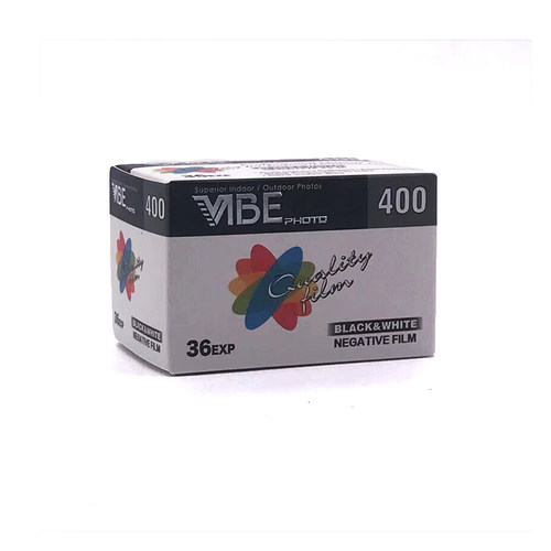 德国原装VIBE胶卷400度135黑白胶卷 负片 36张