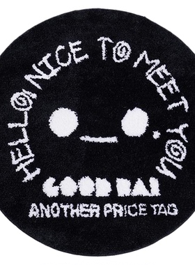 GOODBAI Nice To Meet You毛绒地毯