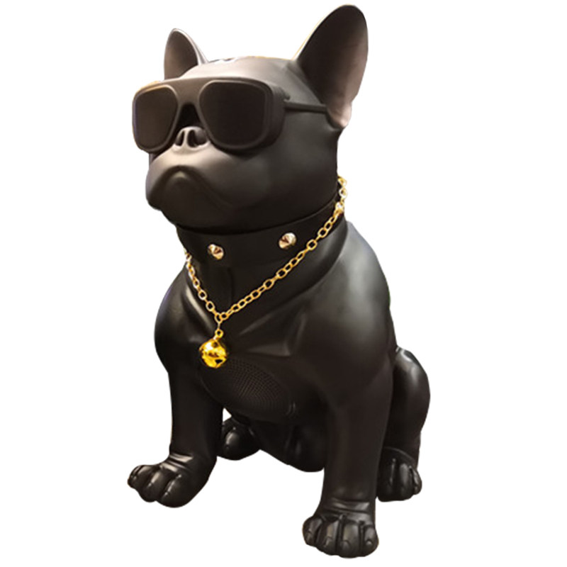 法斗牛犬音响狗头低音炮无线蓝牙音响创意男生日礼物电脑音箱98