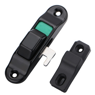 推拉折叠门纱窗钩锁金刚网铝合金平移门窗纱防盗儿童安全锁扣插销