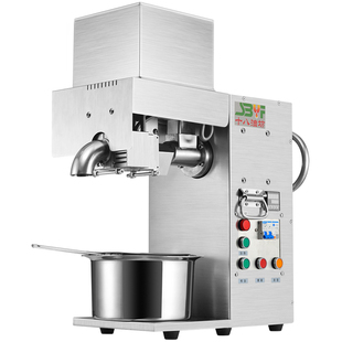 十八油坊不锈钢家用榨油机温控中小型可流动商用油坊大功率炸油机