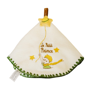 树可小王子擦手巾布圣诞手帕可爱高颜值厨房超强吸水加厚毛巾挂式