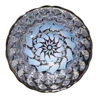 开窑建盏主人杯七彩孔雀窑变茶杯