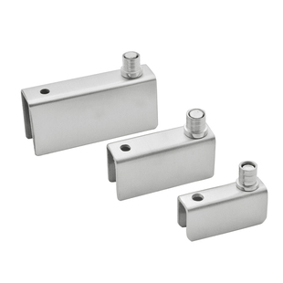 橱柜展示柜门上下夹轴玻璃门铰链不锈钢玻璃合页柜子转轴磁碰门吸