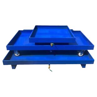 防渗漏托盘化学品危废间液体防泄露金属接油盘废机油桶防漏油托盘