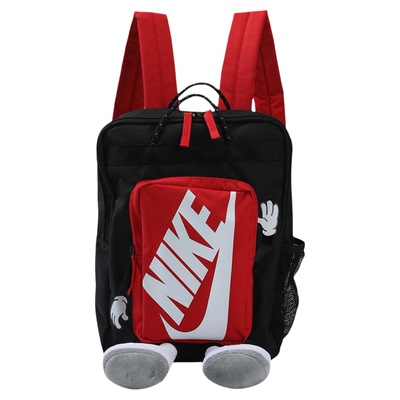 Nike耐克男女儿童书包户外便携收纳可调节运动双肩背包HM9973-010
