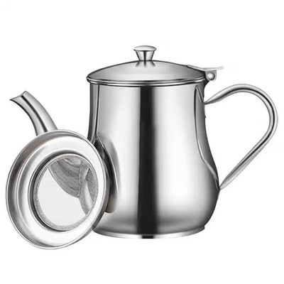 德国不锈钢油壶家用厨房食品级过滤油渣大容量加厚储油罐油瓶防漏