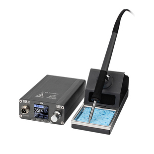 T12电烙铁电焊台大功率diy套件维修焊接工具高频焊台恒温可调T12X