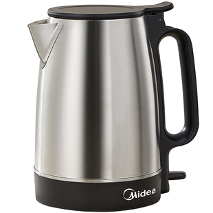 美的电热水壶大功率家用大容量烧水壶食品级不锈钢水壶官方正品