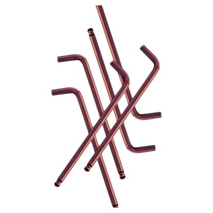 内六角扳手S2单支L型超硬加长球头6角螺丝刀六棱梅花套装工具