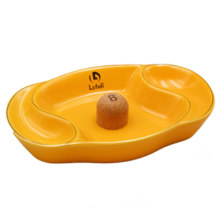 包邮 Lafuli 烟斗专用烟灰缸礼盒 骨瓷陶瓷2位烟盅烟斗架送软木塞