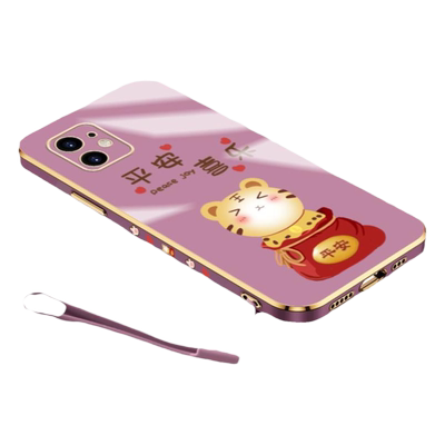 vivoy52s电镀卡通招财全包