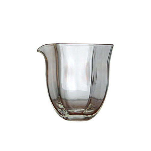 谈得来 高硼硅耐热玻璃六方公道杯 分茶器功夫茶具 茶道零配 新品