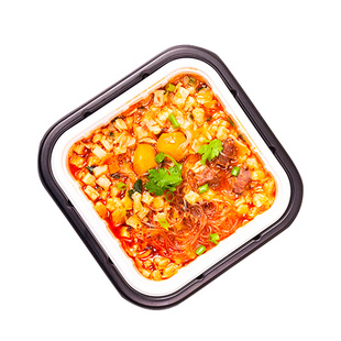 【刘一泡礼盒装】羊肉泡馍正宗西安特产牛肉小炒泡馍冲泡过节送礼