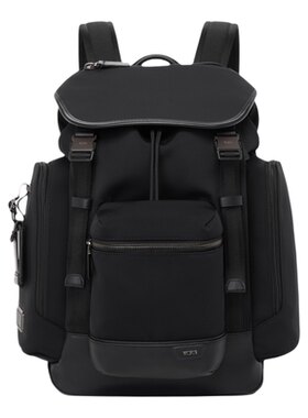 【秋冬新品】TUMI/途明 HARRISON 男士时尚抽绳设计翻盖双肩包