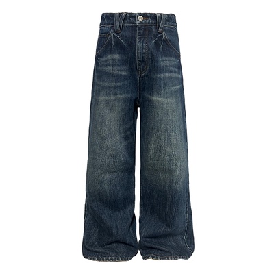 JCAESAR低裆双口袋闪电蓝牛