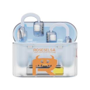 弱水时砂OpenFun蓝牙耳机无线耳夹式气骨传导运动新款2025开放式