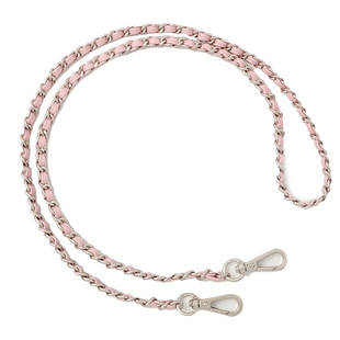 适用MLB潮奢nano水桶包千金粉色链条改造香水包肩带配件斜挎包带