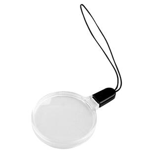 钥匙扣放大镜高清老人阅读看手机药品说明小字5倍鉴赏邮票钱币迷