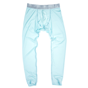 艾瑟氏男士青年超薄冰丝修身无痕打底裤性感半透九分秋裤保暖506