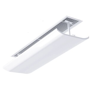 中央空调挡风板防直吹出风口挡板冷气转移导风遮风防风栅格通用