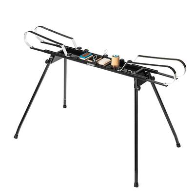 XCMAN滑雪越野板打蜡台金属可拆卸滑雪板维修保养工具桌便携实用