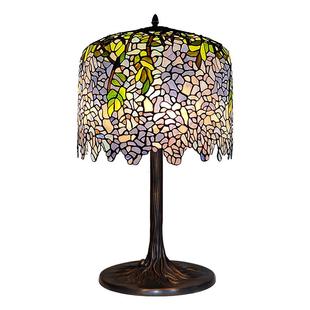 【紫藤】18寸全铜古董传世收藏增值帝凡尼艺术手工匠心客厅大台灯