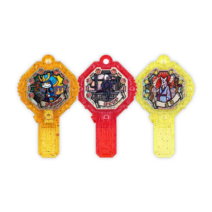 妖怪手表 妖怪钥匙 1-5+Z1+Z2+KSP 盲盒低概率隐藏钥匙