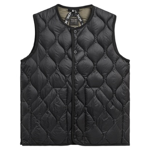 85Z Little日本TAION FW25秋冬儿童纯色内搭羽绒背心马甲亲子装