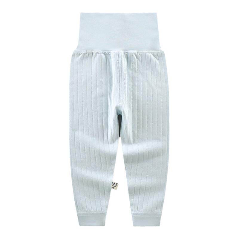 宝宝纯棉高腰护肚裤子
