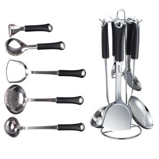 苏泊尔锅铲套装不锈钢铲勺汤勺炒菜铲子厨房厨具全套七件套装家用