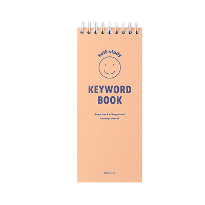 韩国indigo高级纸单词日程笔记本