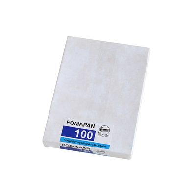 黑白胶片感光度100福马FOMA4x5