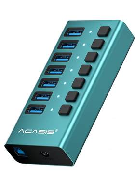 Acasis多口带电源usb分线器