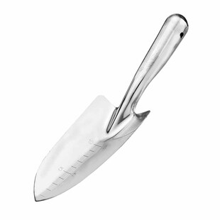 胜大业园艺小铲子家用盆栽种菜栽花工具不锈钢花园大号锹铲子加厚