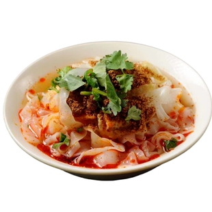 3份装新疆石河子手工凉皮擀面皮牛筋面凉面现做真空即食顺丰冷链