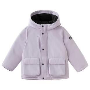 戴维贝拉男童女童三防羽绒服2026新款冬装儿童加厚外套女冬季童装