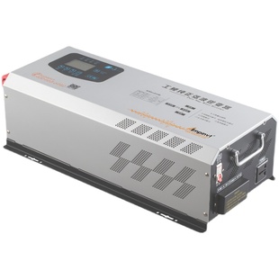 太阳能房车工频纯正弦波逆变器3000W5000W锂电池12V转220V家用UPS