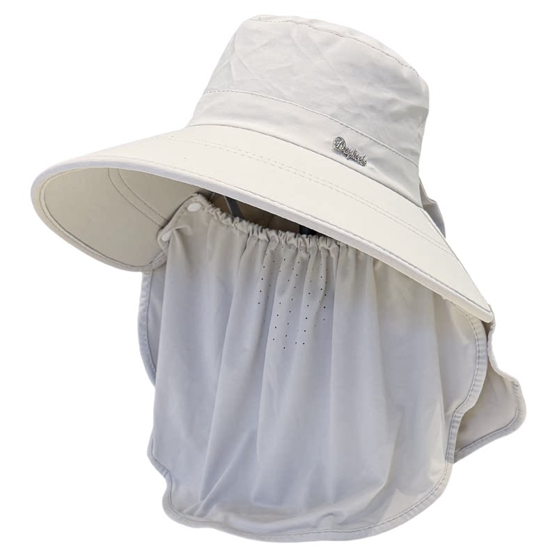 夏季女款大檐防晒护颈遮阳帽