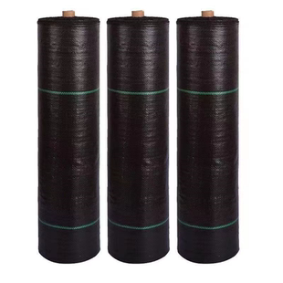 新品防草布除草布地布抗老化园艺抑草布果园防草布地膜黑色除草垫