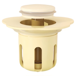 洗手盆漏水塞子按压式弹跳芯面盆下水器过滤网台盆配件通用