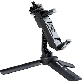 唯卓仕微徕C01三脚架多功能迷你摄影补光灯配件手机夹稳定器运动相机手持桌面直播拍照视频外拍小型便携支架
