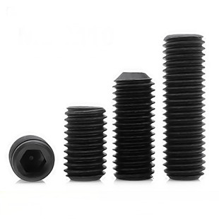 12.9级高强度内六角紧定螺丝顶丝机米螺丝紧定螺钉套装M3M4M5M6M8