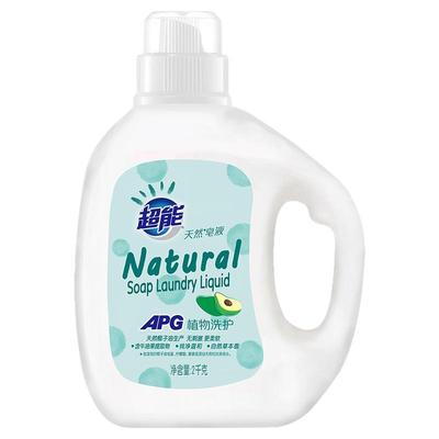 超能洗衣液天然皂液孕妇儿童宝宝专用植物洗护家用实惠装洗衣液