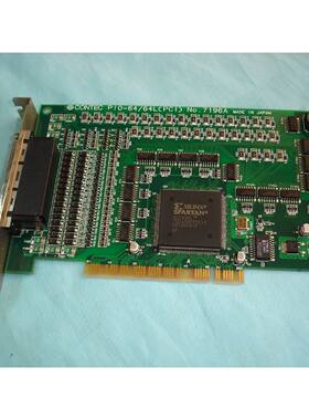 议价9成新CONTEC的PIO-64/64L(PCI) NO.7196A 工业测试数据采集DA